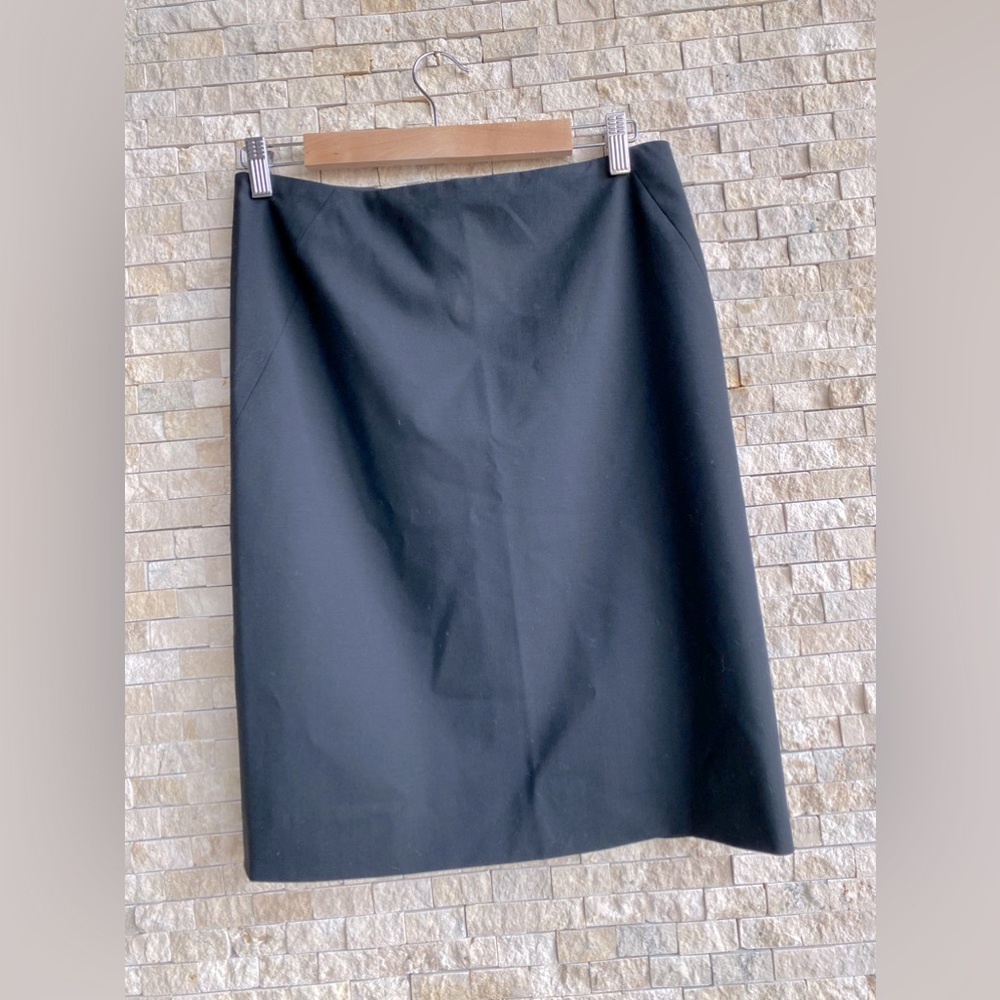 J. Crew Black Pencil Skirt